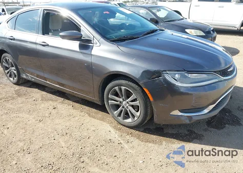 2015 Chrysler 200 Limited from USA, damaged, VIN 1C3CCCABXFN537089